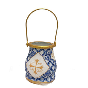 DÉCORATION DE LANTERNE EN PORCELAINE