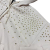ZIP UP BLING HOODIE VANILLA