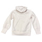 SWEAT À CAPUCHE FERMETURE ÉCLAIR BLING VANILLE