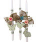 WOOD CHARM EASTER CANDLES