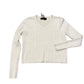 V NECK CROP SWEATER