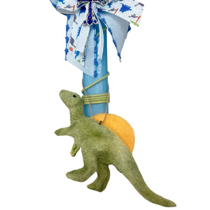 DINOSAUR  EASTER CANDLE