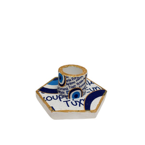 PORTE-BOUGIE ŒIL MALÉFIQUE