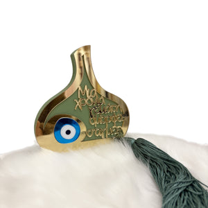 DÉCORATION PORTE-BONHEUR À L'AIL