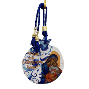 DÉCORATION SUSPENDUE GRENADE PANAGIA
