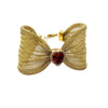 BOW HEART BRACELET
