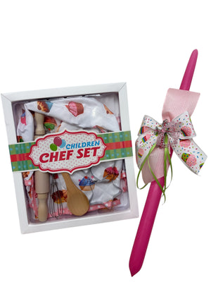 CHEF SET EASTER CANDLES