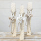 EASTER CANDLE SHELL CROSS CHARM