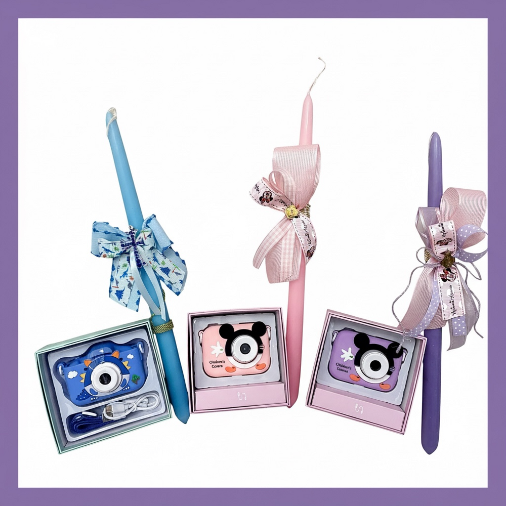 CAMERA EASTER CANDLES