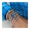 BRACELETS OEIL EN ARGENT INDIGO