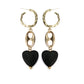 CLEOPATRAS HEARTS EARRINGS