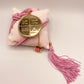 BABY PILLOW WITH ICXC NIKA AND EVIL EYE CHARM DECOR