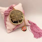 BABY PILLOW WITH ICXC NIKA AND EVIL EYE CHARM DECOR