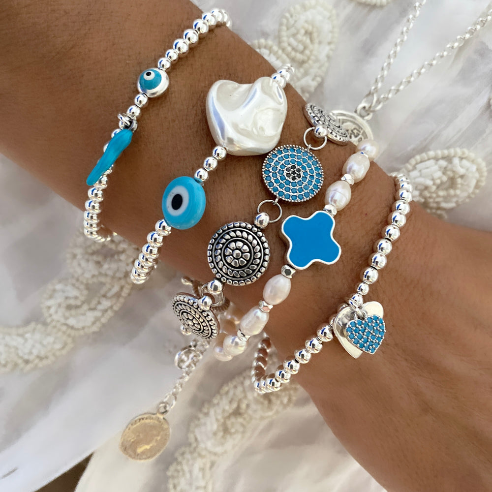 BRACELETS DE PERLES DE MER