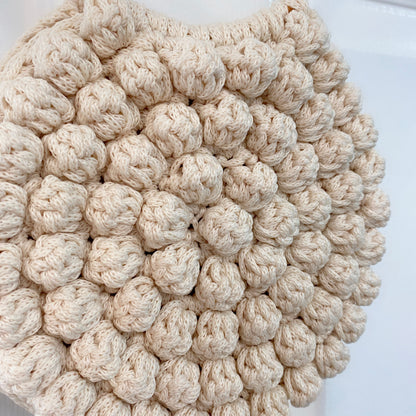 SAC ANNEAUX AU CROCHET