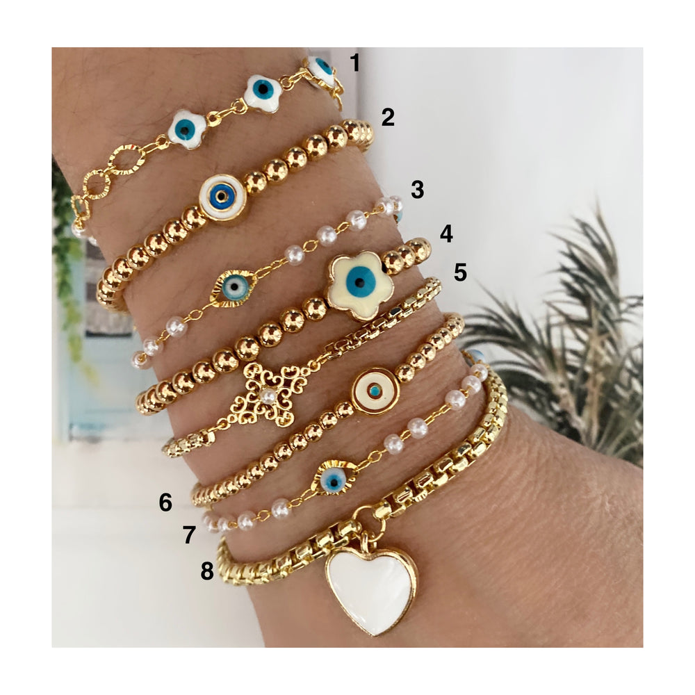 BRACELETS FORMES DES YEUX