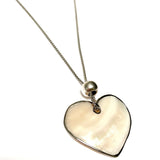 PERLES STACK AND HEART NECKLACE