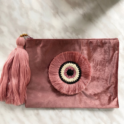 EVIL EYE CLUTCH CASSANDRA