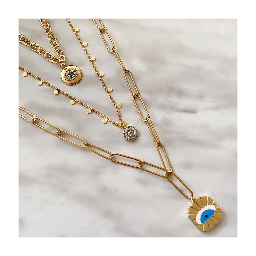 CHRYSSA EVIL EYE NECKLACES