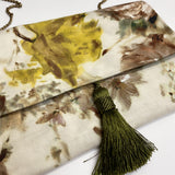 TAPESTRY FABRIC ENVELOPE CLUTCH  - FLORA