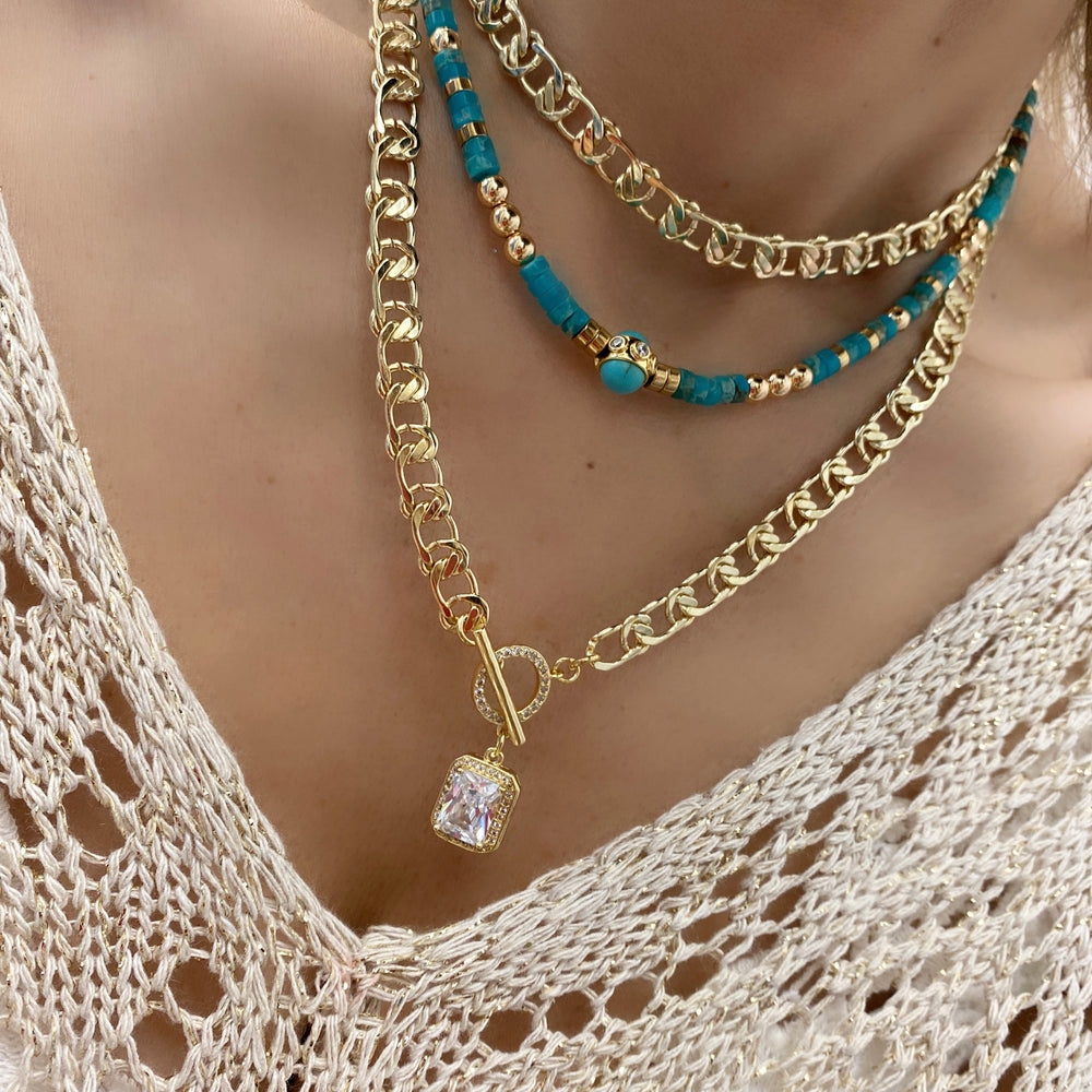 BOHO CHIC ELIZABETH - LAYERED NECKLACES