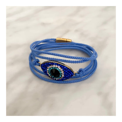 CRYSTAL EVIL EYE WRAP