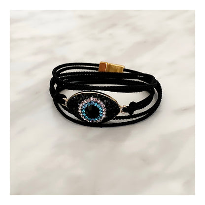 CRYSTAL EVIL EYE WRAP