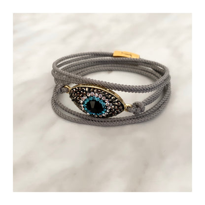 CRYSTAL EVIL EYE WRAP