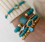 MERMAID BRACELETS STACK 2 WITH STACKABLE RINGS