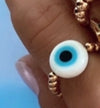 MYKONOS EVIL EYE STACKABLE RINGS