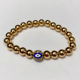 CZ LARGE EYE PROTECTION BRACELETS