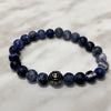 MEN'S SWIRL CROSS BRACELET