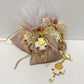 BAPTISM/WEDDING FAVORS KEY CHAIN GEMSTONE CROSS