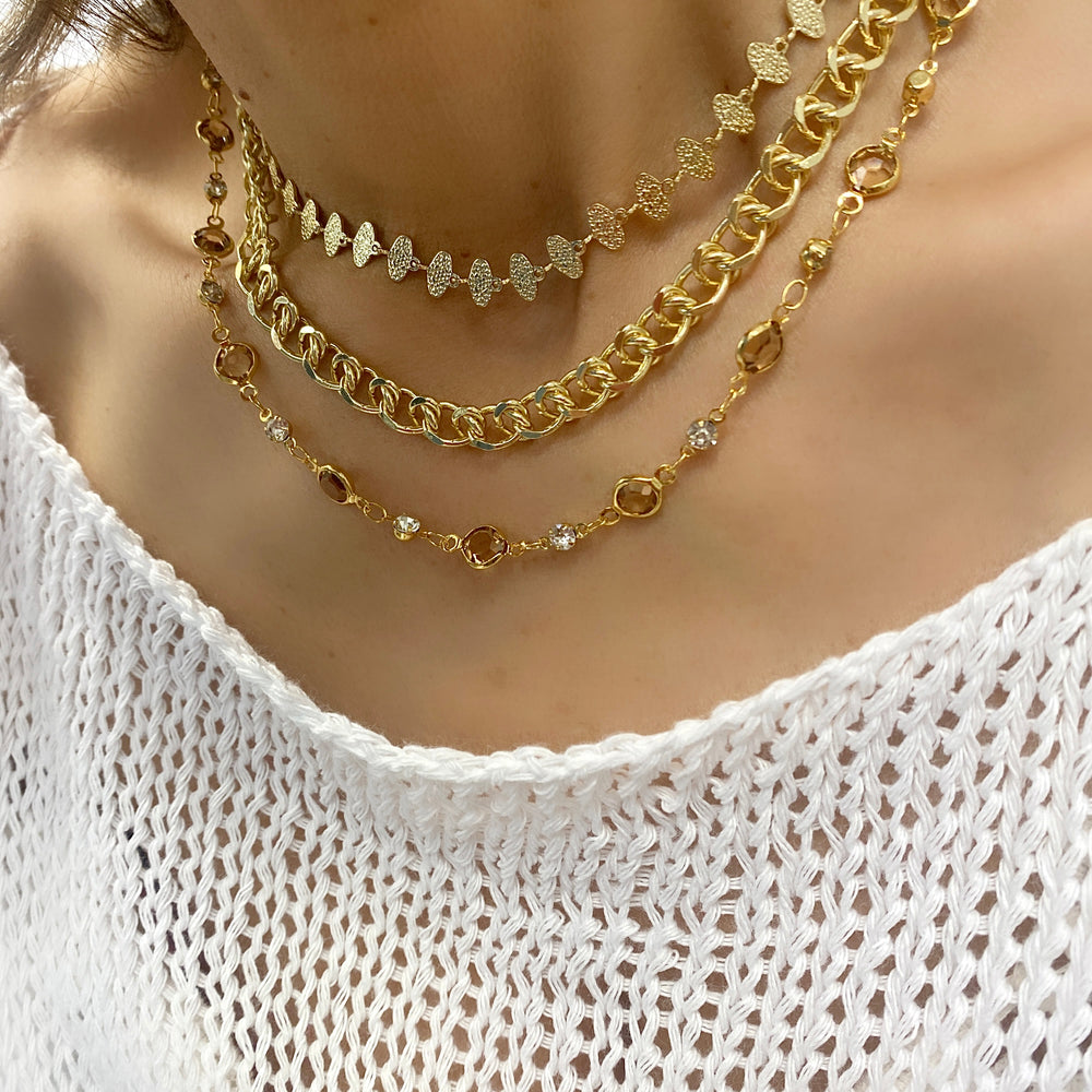 BOHO CHIC MARGARET - LAYERED NECKLACES