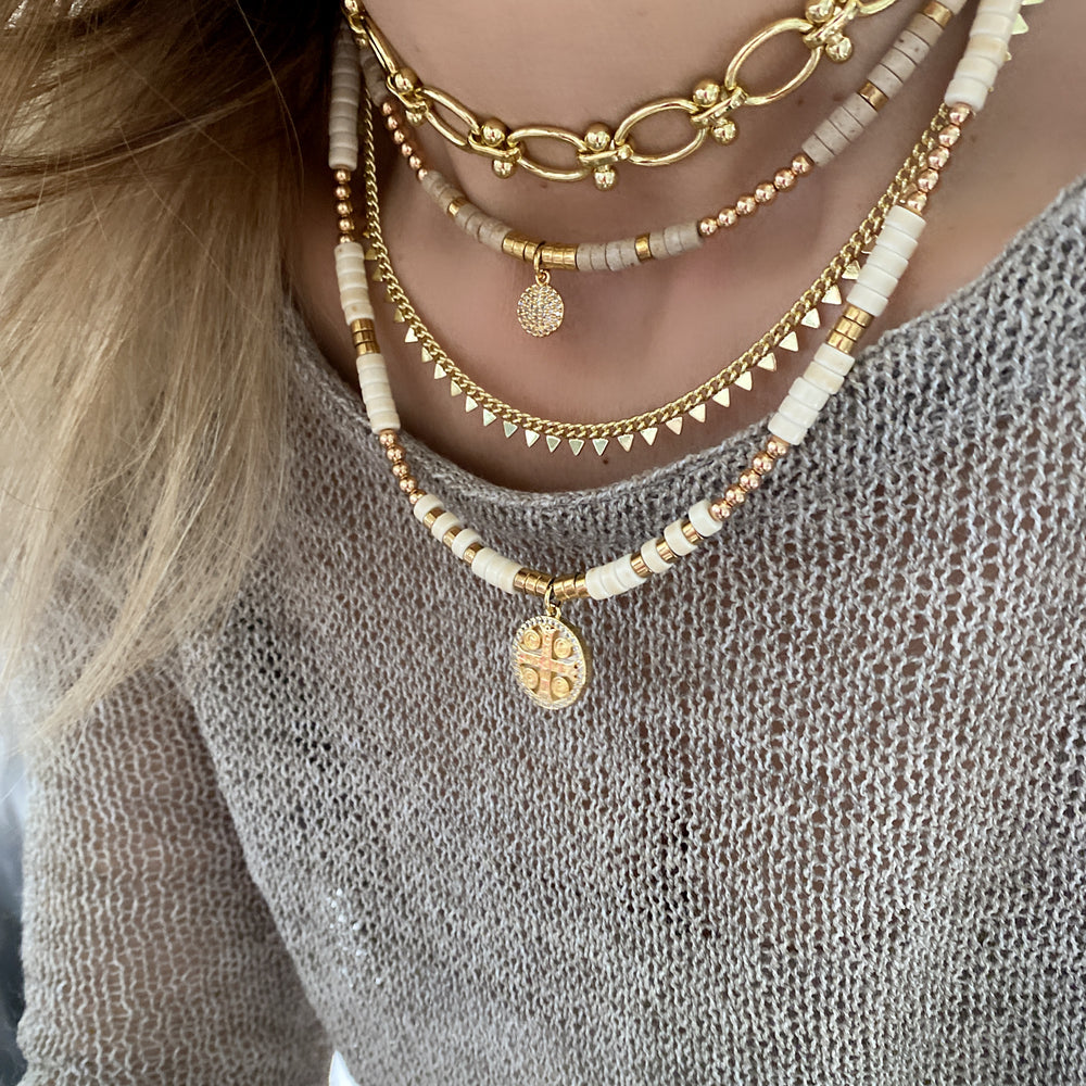 BOHO CHIC AMARYLIS - LAYERED NECKLACES