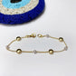 BRACELETS YEUX PERLES MYKONOS
