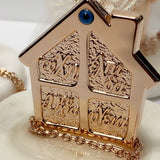 BAPTISM/WEDDING FAVOR HOUSE WITH GREEK WISHES  (25 PIECES)