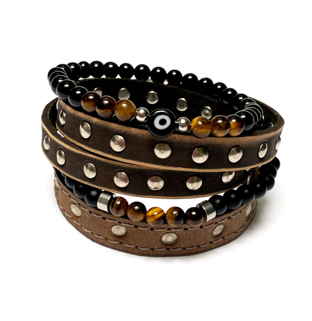 WILD TIGRE BRACELETS STACK