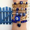 PILE DE BRACELETS BLU MARINE