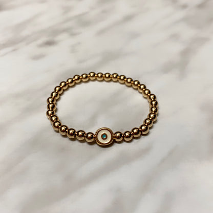 GOLDEN PASTEL EYE BRACELET GIRL