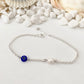 EYES AND PEARLS ANKLETS