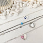 TWO OF HEARTS ANKLETS