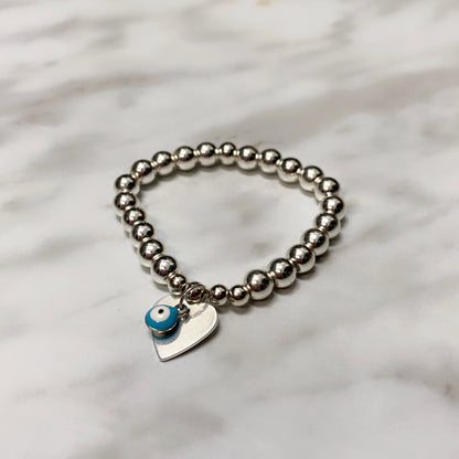 BRACELET CHARME ŒIL D'AMOUR FILLE