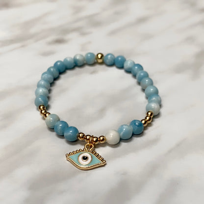 GEMSTONES & EYES BRACELET GIRL