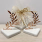 BAPTISM/WEDDING FAVOR OLIVE BRANCH STAND  (25 PIECES)