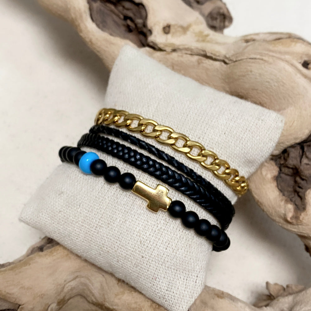 ELEFTHERIOS - BRACELETS STACK