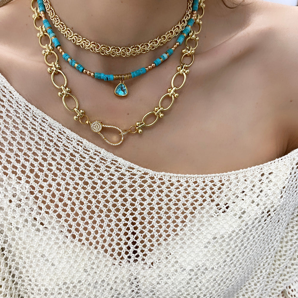 BOHO CHIC NIKOLINA - LAYERED NECKLACES