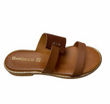 KALYPSO TAN CUSHIONED FLATS