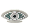 GLITTER EVIL EYE POROS-WHITE