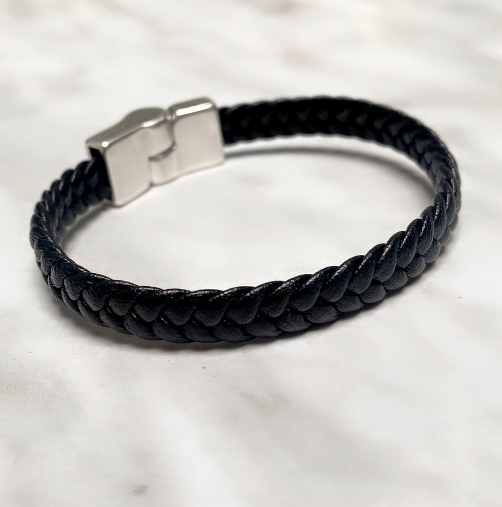 MEN'S VEGAN LEATHER KARPATHOS 2 BRACELET